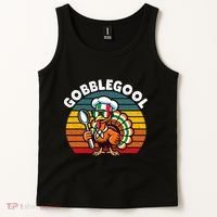 Funny Gobblegool Italian Gobble Turkey Day Fall Thanksgiving Tank Top thumb 2