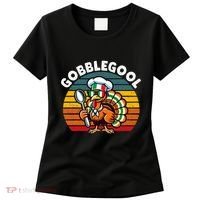 Funny Gobblegool Italian Gobble Turkey Day Fall Thanksgiving Women's T-Shirt thumb 0