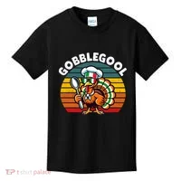 Funny Gobblegool Italian Gobble Turkey Day Fall Thanksgiving Kids T-Shirt thumb 0