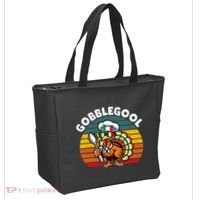 Funny Gobblegool Italian Gobble Turkey Day Fall Thanksgiving Tote Bag thumb 2