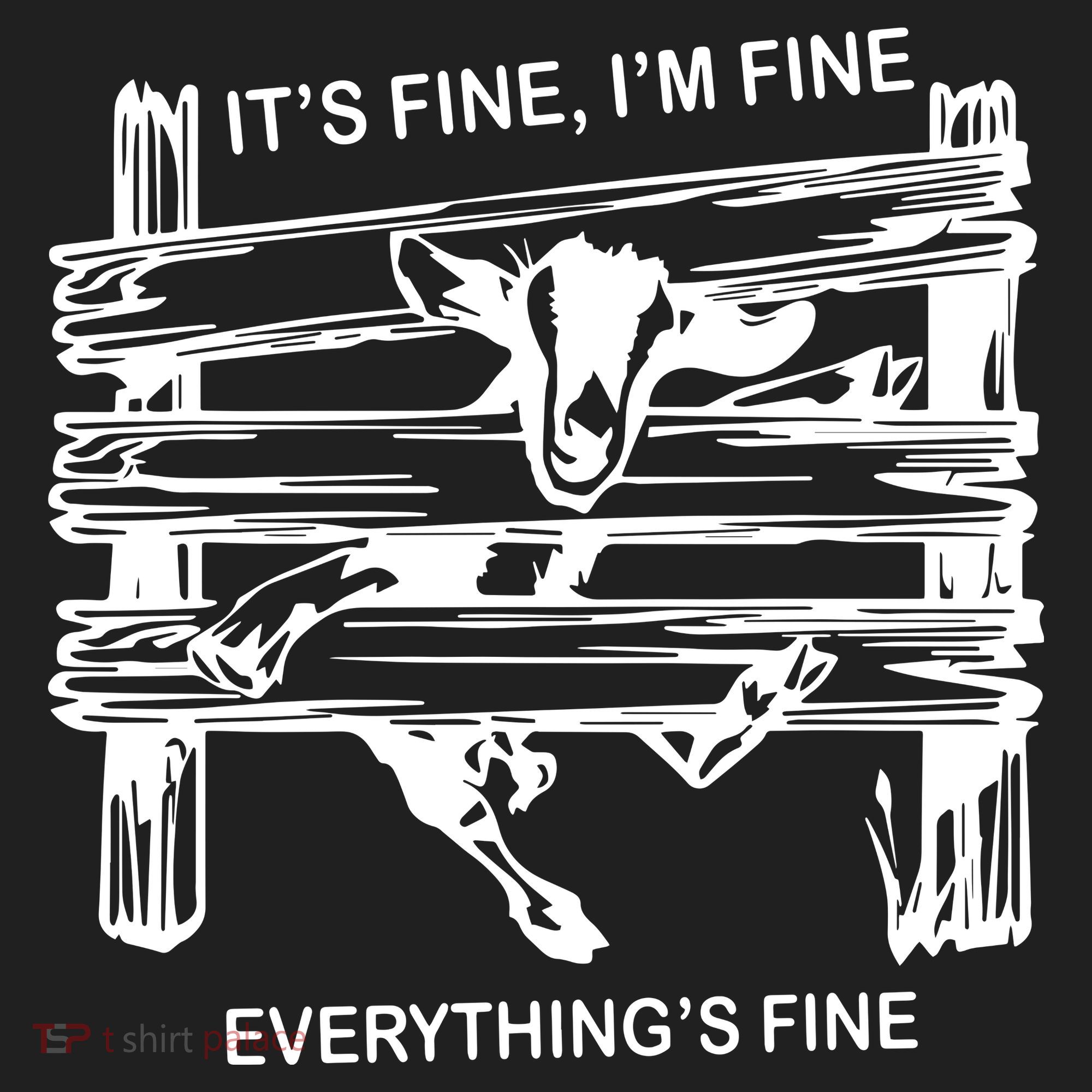 Funny Goat Its Fine Im Fine Everything Is Fine Tumbler