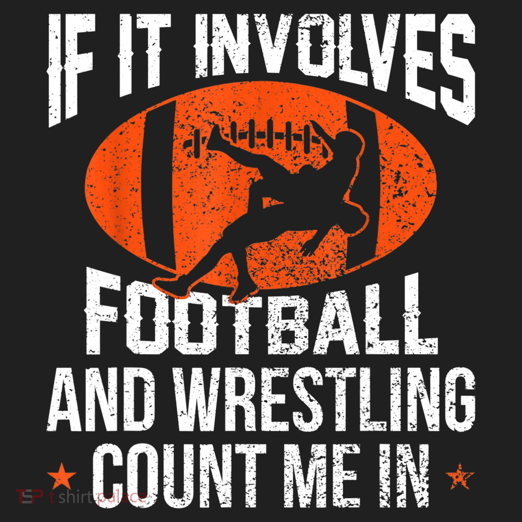 Funny Gift If It Involves Football And Wrestling Count Me Gift Beanie