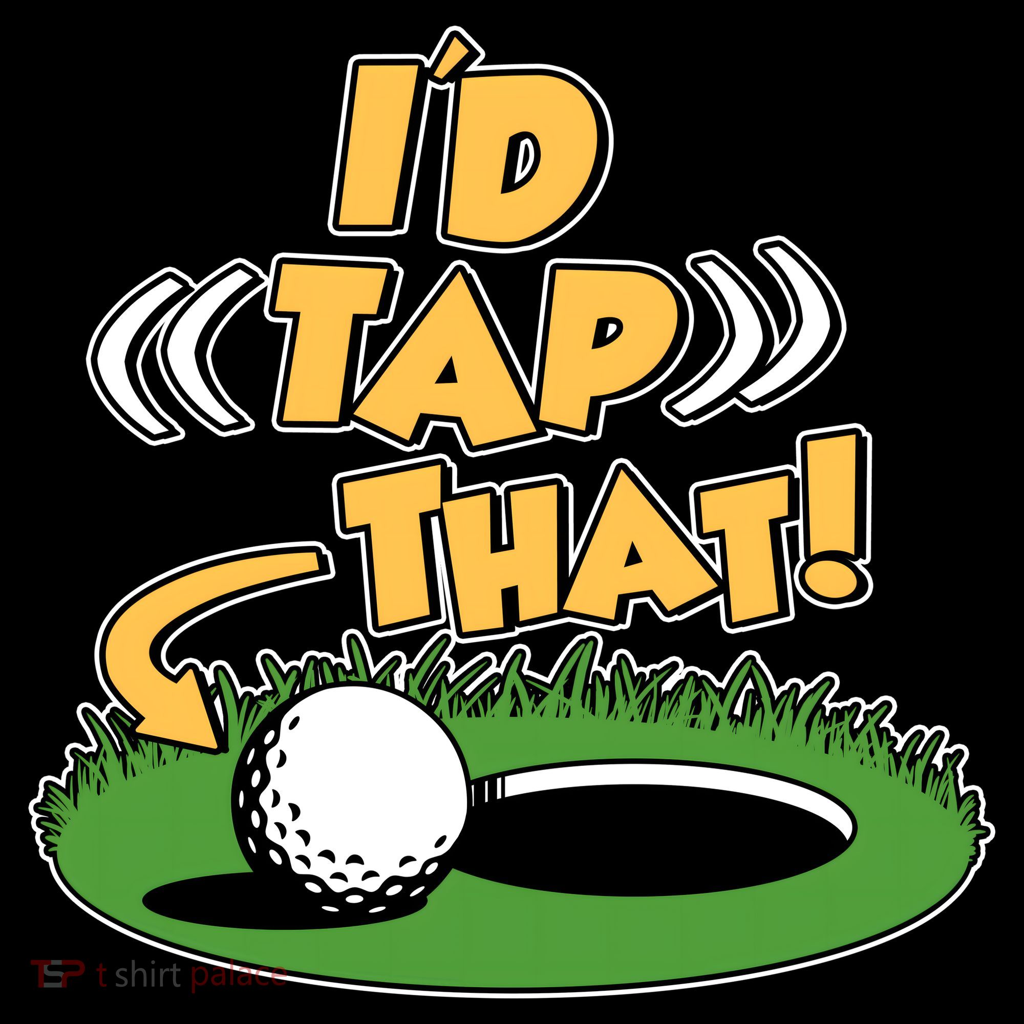Funny Golfing Id Tap That Doggie Tank