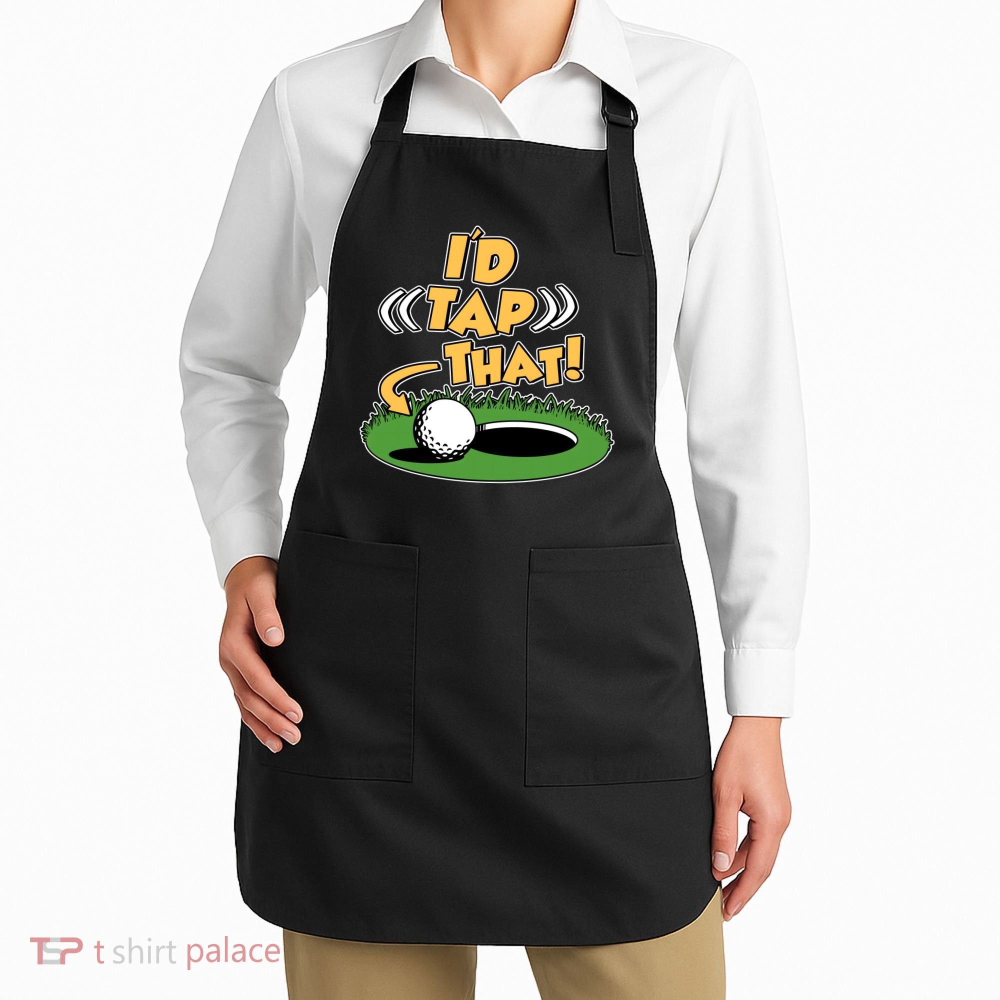 Funny Golfing Id Tap That Apron