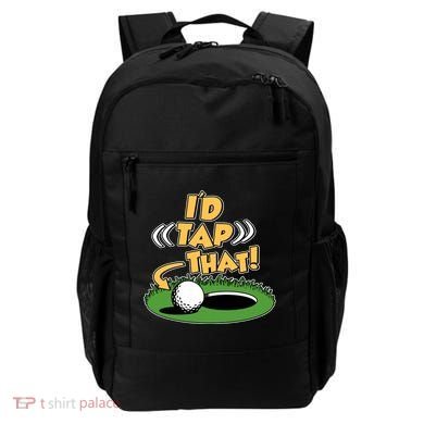 Funny Golfing Id Tap That Backpack