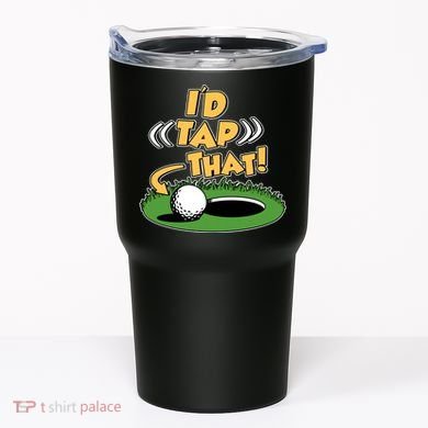 Funny Golfing Id Tap That Tumbler