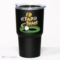 Funny Golfing Id Tap That Tumbler thumb 0