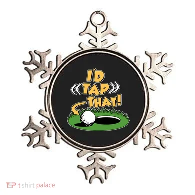 Funny Golfing Id Tap That Ornament