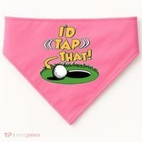 Funny Golfing Id Tap That USA-Made Doggie Bandana thumb 0