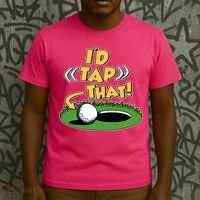 Funny Golfing Id Tap That T-Shirt thumb 3