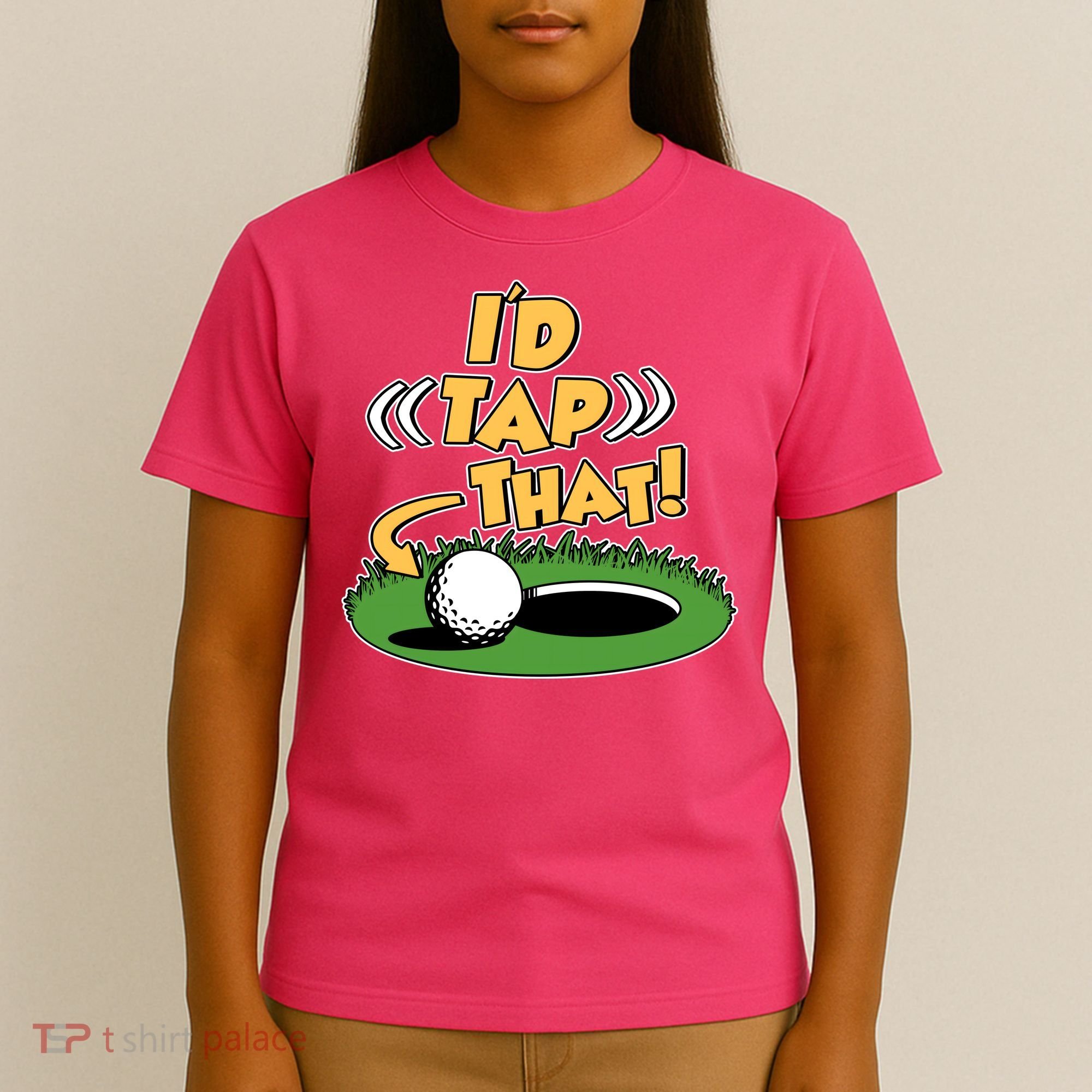 Funny Golfing Id Tap That T-Shirt