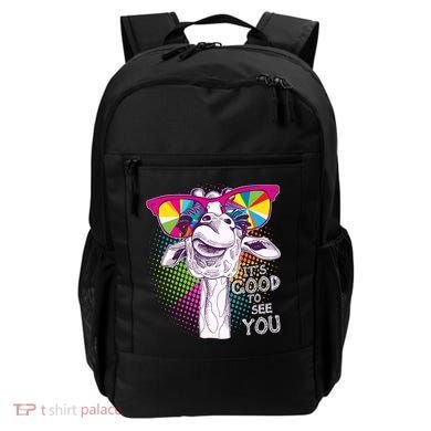 Funny Giraffe It's Good To See You Backpack