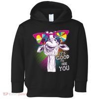 Funny Giraffe It's Good To See You Toddler Hoodie thumb 0