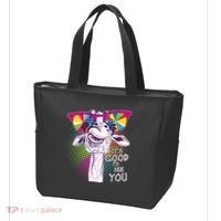 Funny Giraffe It's Good To See You Tote Bag thumb 3