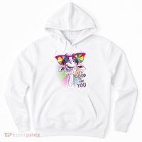 Funny Giraffe It's Good To See You Hoodie thumb 0