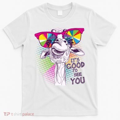 Funny Giraffe It's Good To See You T-Shirt