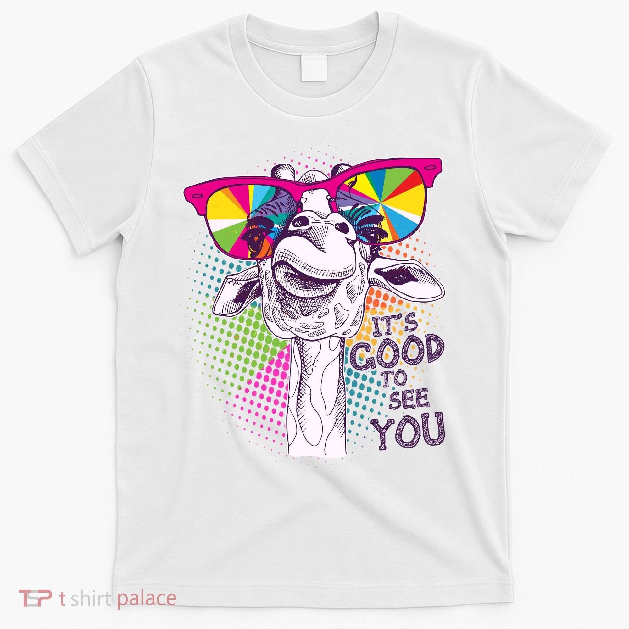 Funny Giraffe It's Good To See You T-Shirt
