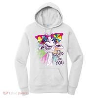 Funny Giraffe It's Good To See You Women's Hoodie thumb 0