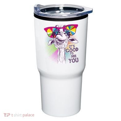 Funny Giraffe It's Good To See You Tumbler