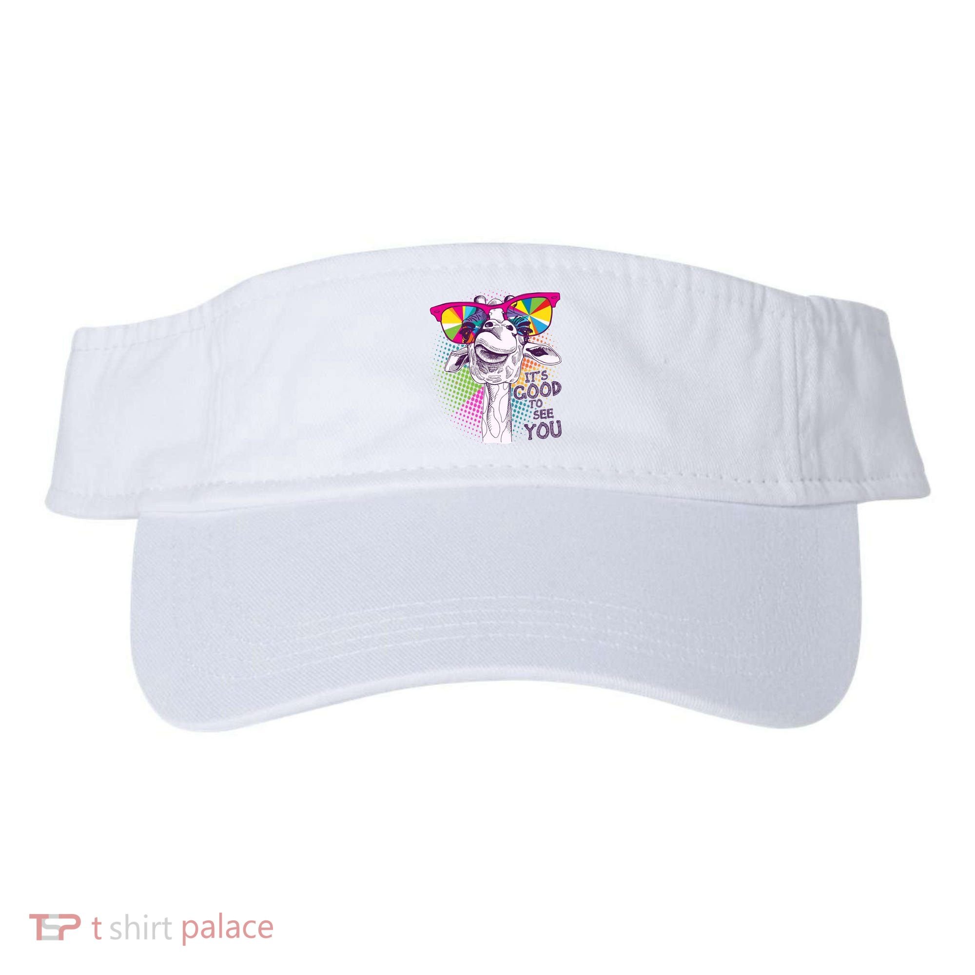 Funny Giraffe It's Good To See You Visor