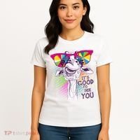 Funny Giraffe It's Good To See You Women's T-Shirt thumb 4