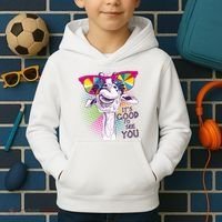 Funny Giraffe It's Good To See You Kids Hoodie thumb 2