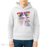 Funny Giraffe It's Good To See You Kids Hoodie thumb 4
