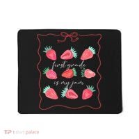 First Grade Is My Jam Strawberry 1st Grade Teacher Mousepad thumb 0
