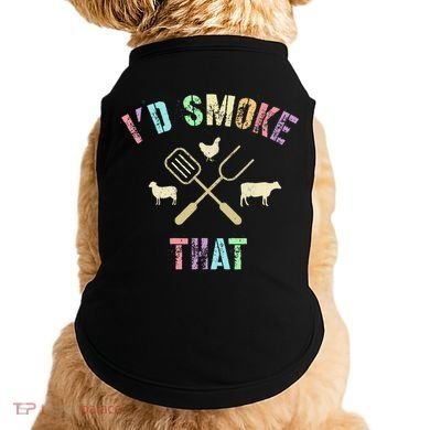 Funny Grilling ID Smoke That Grills Chef Pit Meat Gangster Doggie Tank