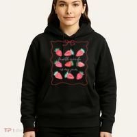 Fourth Grade Is My Jam Strawberry 4th Grade Teacher Hoodie thumb 5