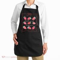 Fourth Grade Is My Jam Strawberry 4th Grade Teacher Apron thumb 2