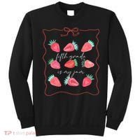 Fifth Grade Is My Jam Strawberry 5th Grade Teacher Sweatshirt thumb 0