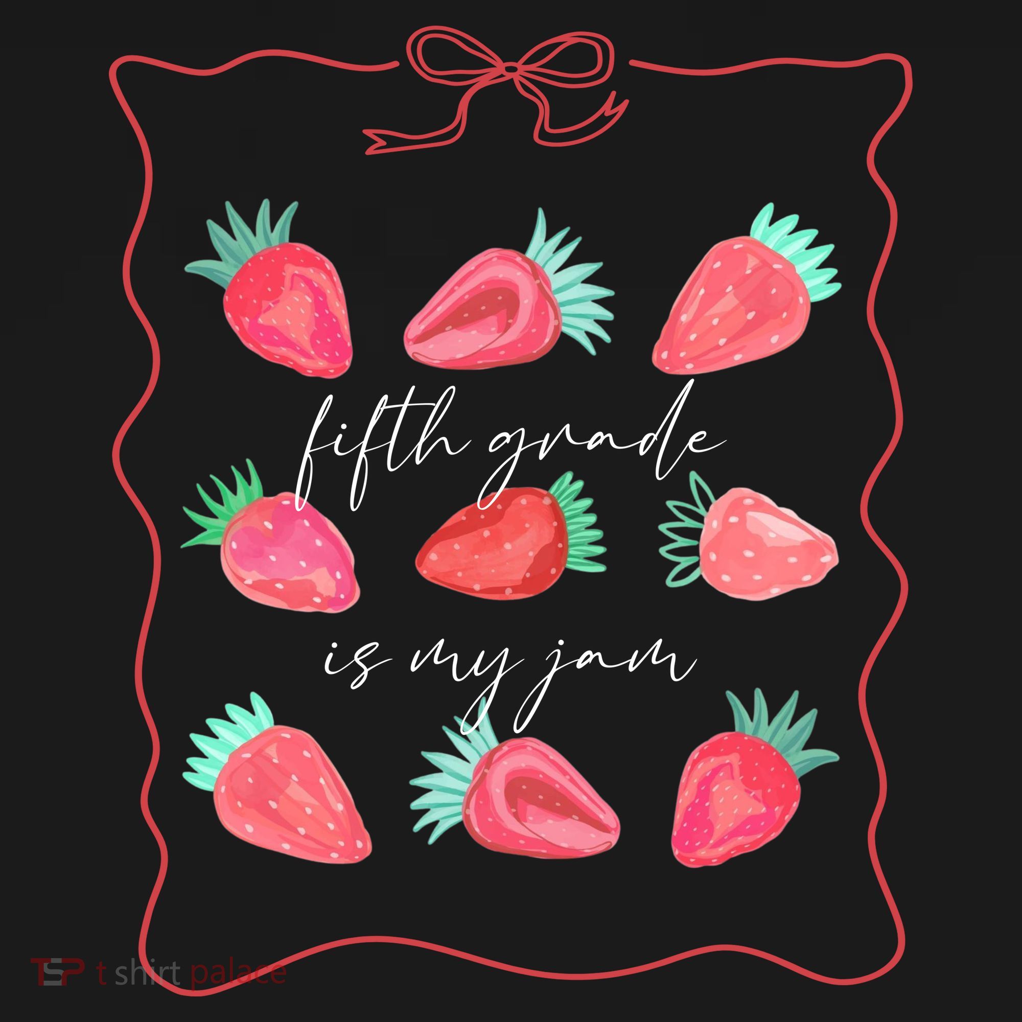 Fifth Grade Is My Jam Strawberry 5th Grade Teacher Sweatshirt