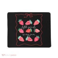 Fifth Grade Is My Jam Strawberry 5th Grade Teacher Mousepad thumb 0