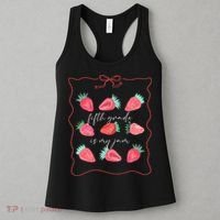 Fifth Grade Is My Jam Strawberry 5th Grade Teacher Women's Tank Top thumb 3