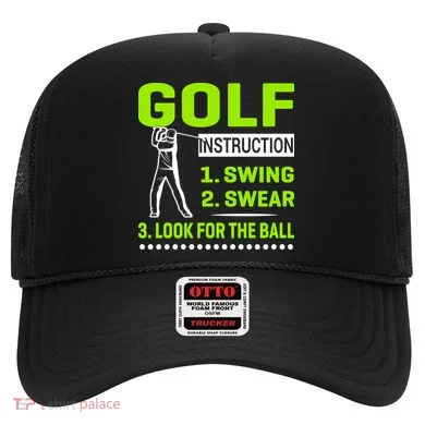 Funny Golf Instructions Hat