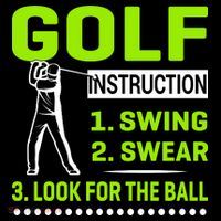 Funny Golf Instructions Toddler Hoodie thumb 2