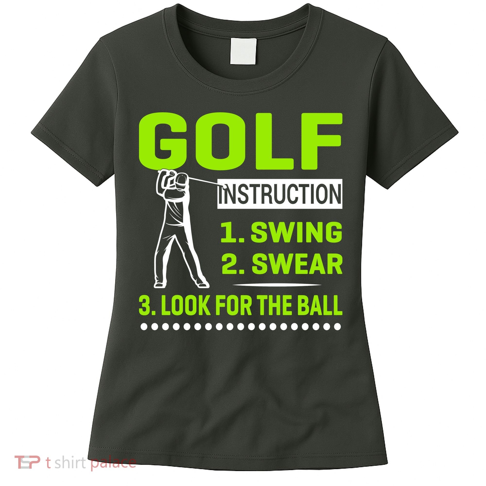 Funny Golf Instructions Women's T-Shirt