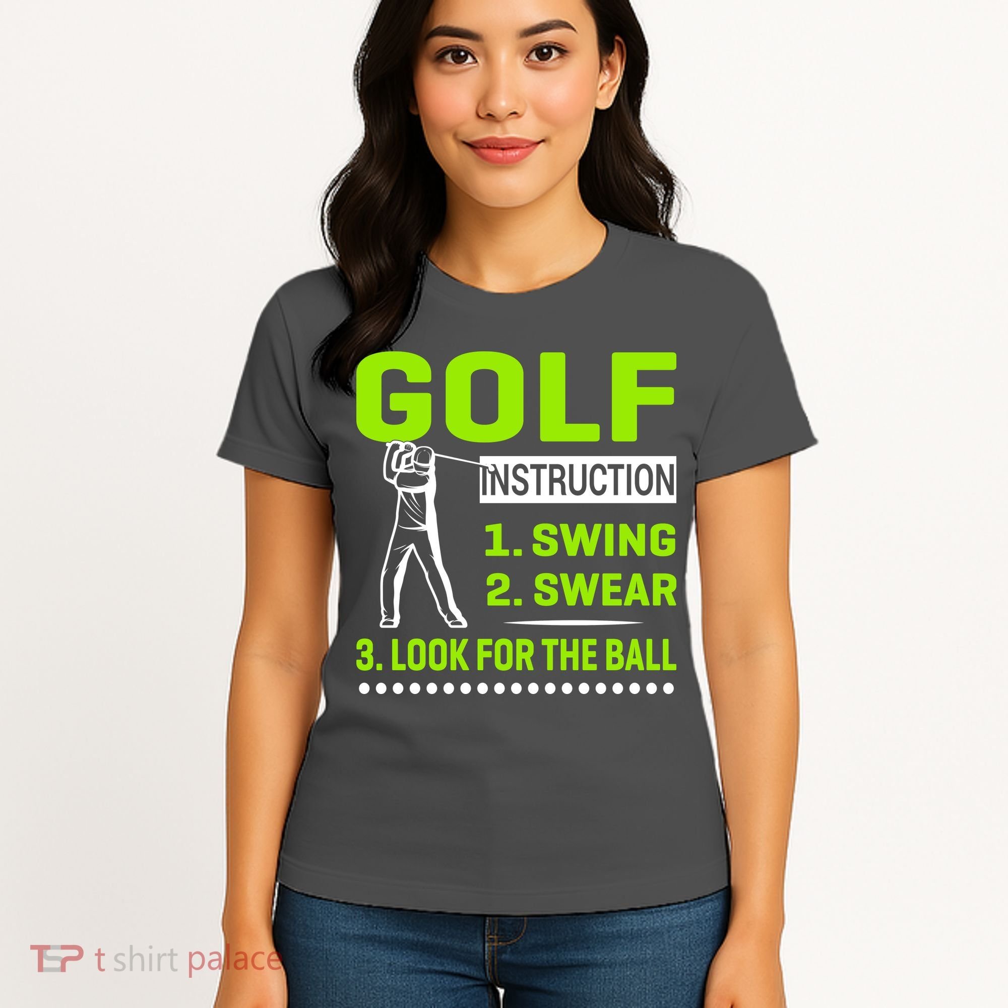 Funny Golf Instructions Women's T-Shirt