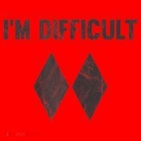 Funny Gift I'm Difficult Double Black Diamond Ski Snowboard Gift Santa Hat thumb 1
