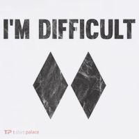 Funny Gift I'm Difficult Double Black Diamond Ski Snowboard Gift Baby Bodysuit thumb 2