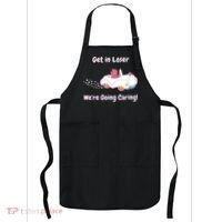 Funny Get In Loser, We're Going Caring Bear Apron thumb 0