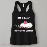 Funny Get In Loser, We're Going Caring Bear Women's Tank Top thumb 3