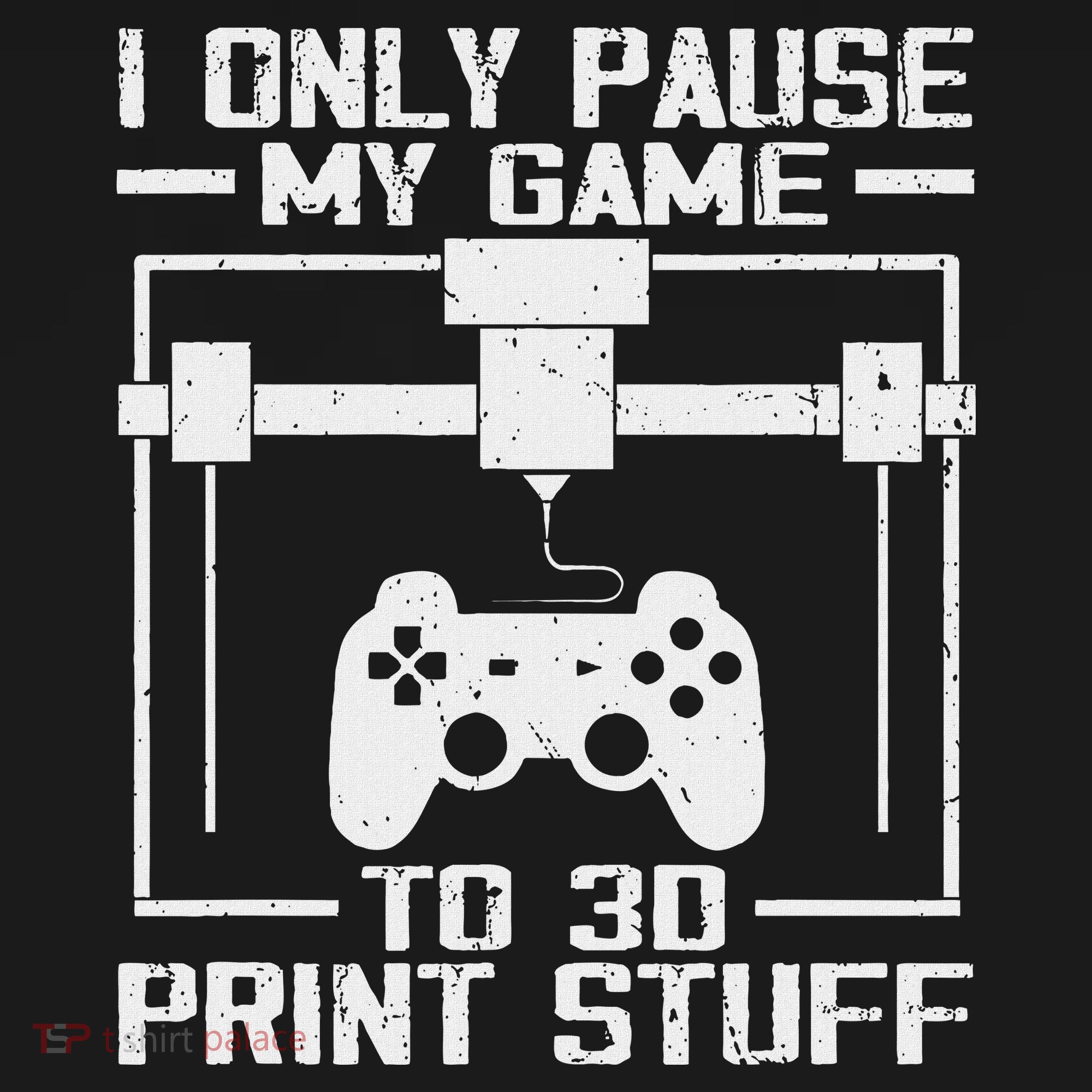 Funny Gamer I Pause My Game To 3d Print Women's Tank Top