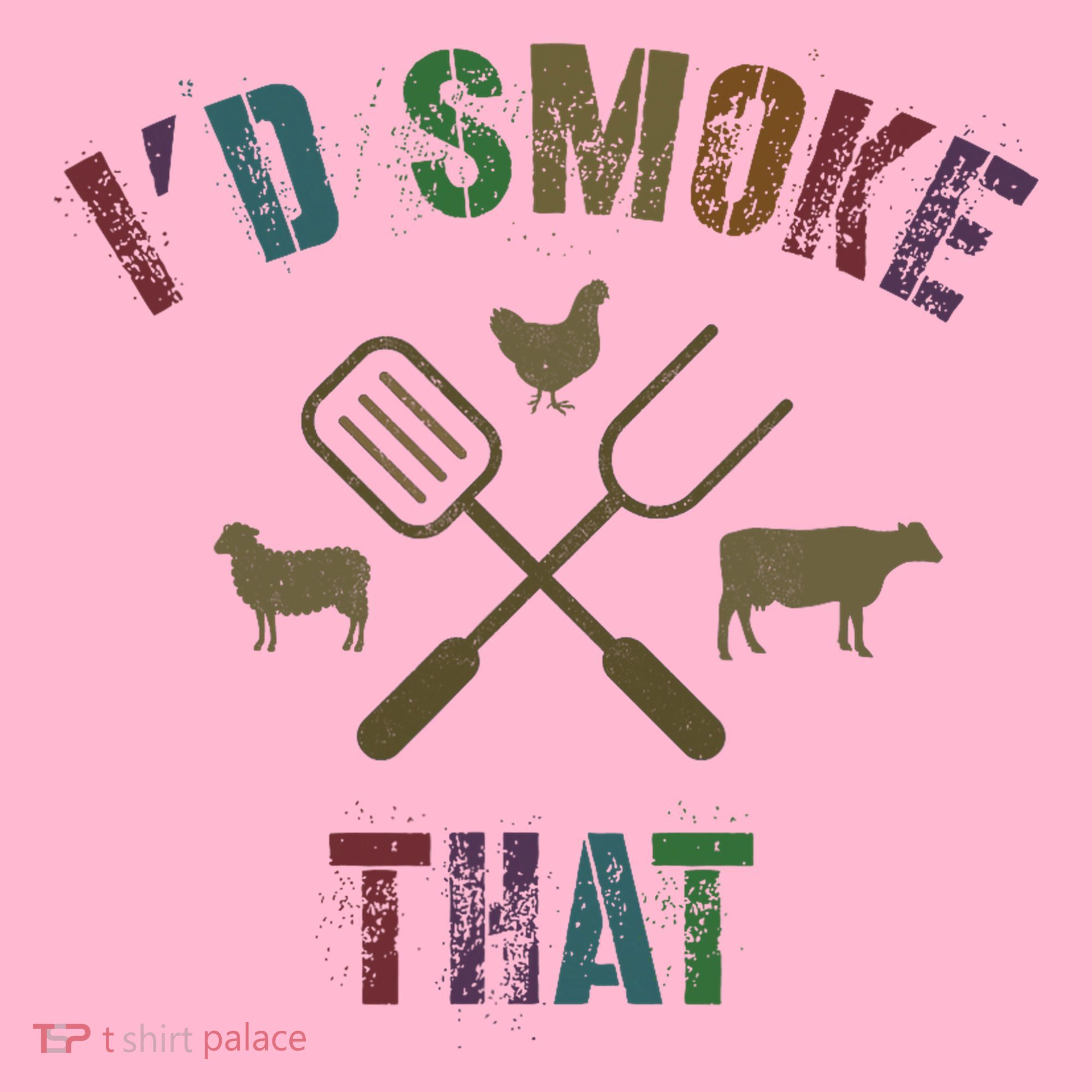 Funny Grilling ID Smoke That Grill Daddy Pit Meat Squad Coaster