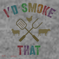Funny Grilling ID Smoke That Grill Daddy Pit Meat Squad Toddler Hoodie thumb 2
