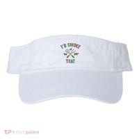 Funny Grilling ID Smoke That Grill Daddy Pit Meat Squad Visor thumb 0