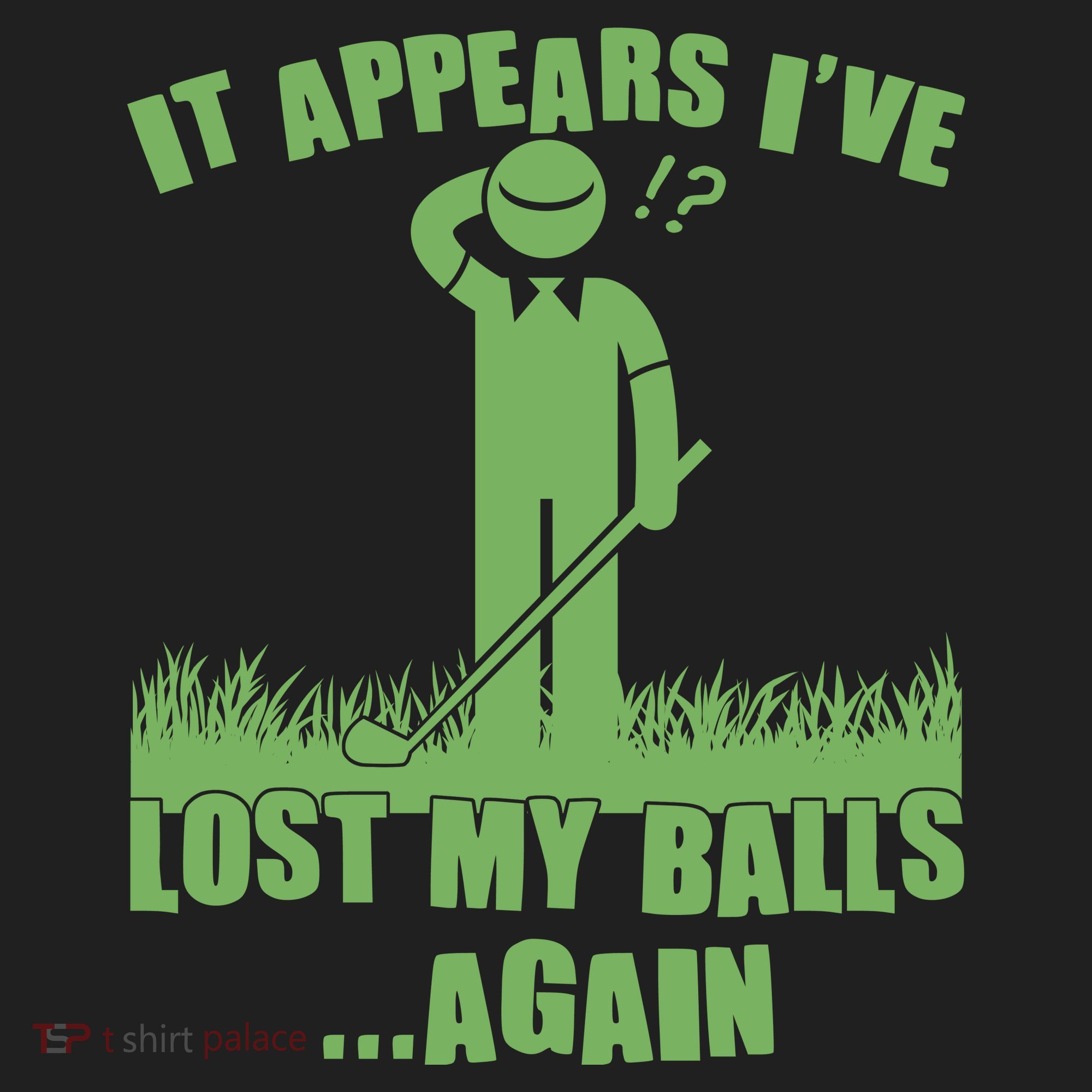 Funny Golf It Appears Ive Lost My Balls Again Women's Sweatshirt