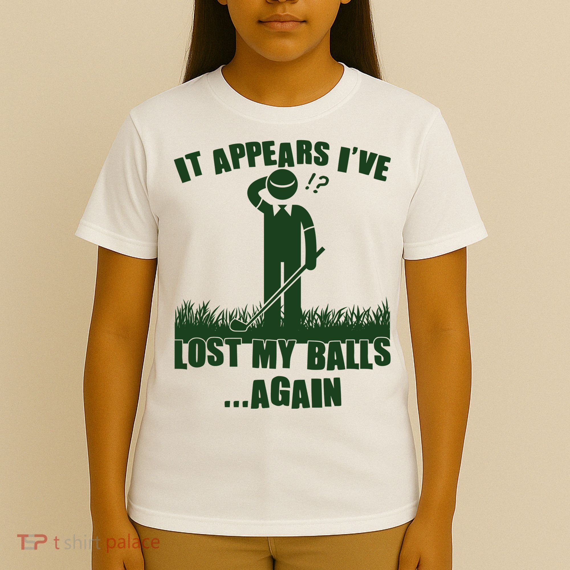 Funny Golf It Appears Ive Lost My Balls Again T-Shirt