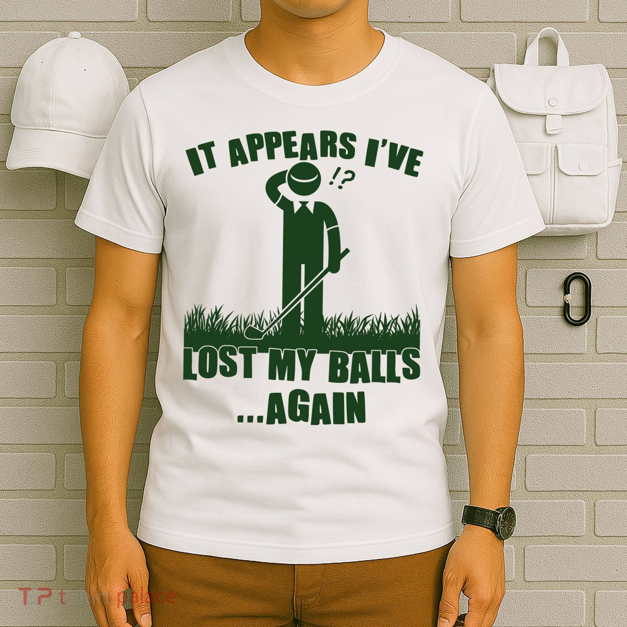 Funny Golf It Appears Ive Lost My Balls Again T-Shirt